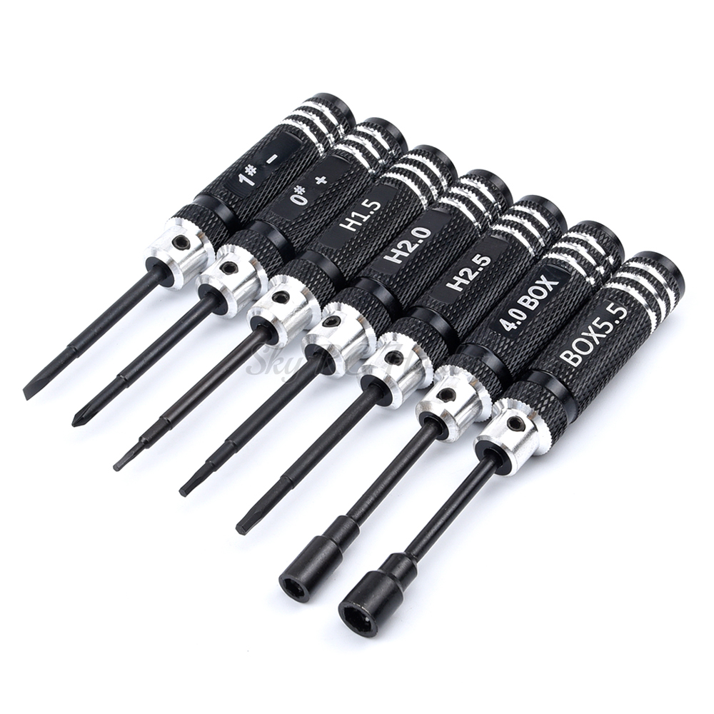 Rc Helicopter Tool Kit - 7 Cái/bộ 0/1/1.5/2/2.5/4/5.5Mm DIY Lục Giác