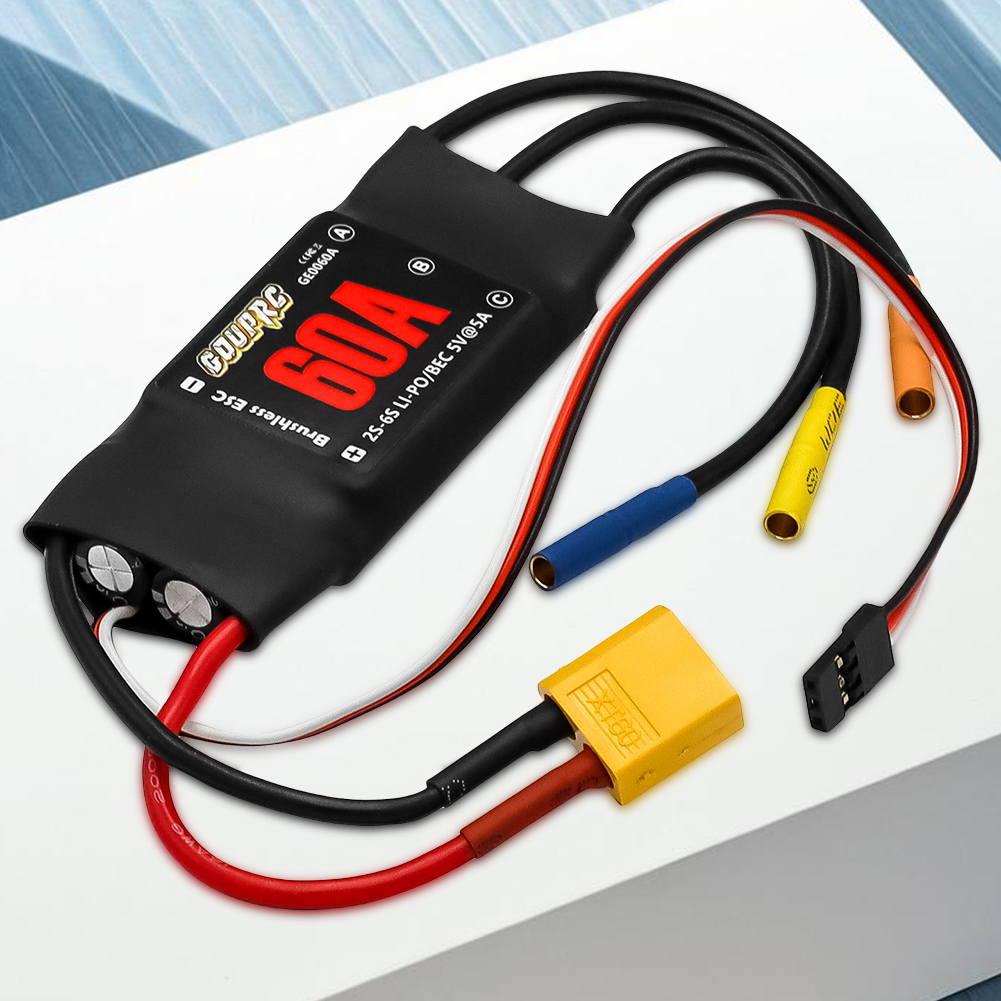 60A Electronic Speed Controlle - đánh giá và giá Rc Helicopter Electric