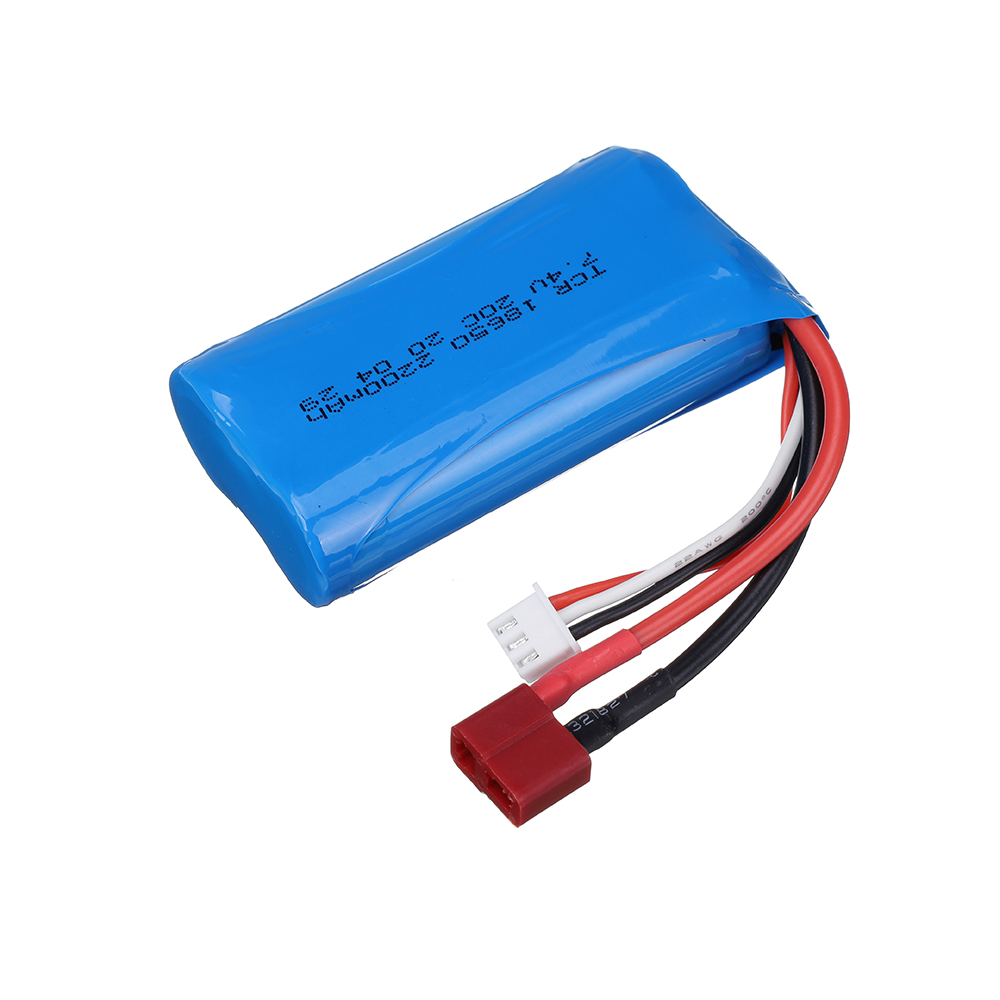 7.4V 2200mAh 18650 Lipo Batery - đánh giá và giá Rc Helicopter Parts