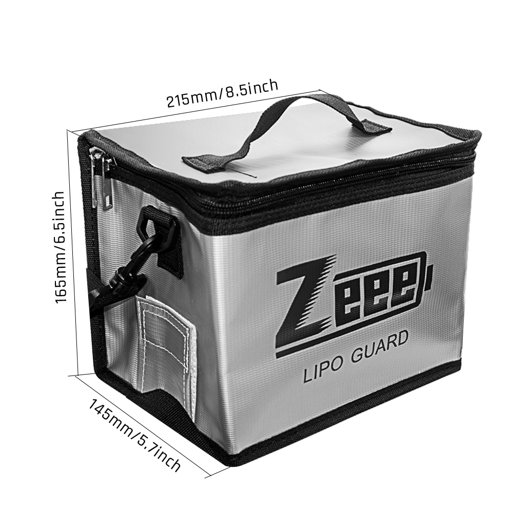Zeee Lipo Battery Safe Bag 215 - đánh giá và giá Rc Helicopter Bag