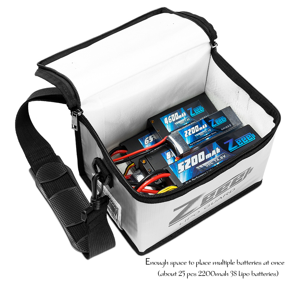 Zeee Lipo Battery Safe Bag 215 - đánh giá và giá Rc Helicopter Bag