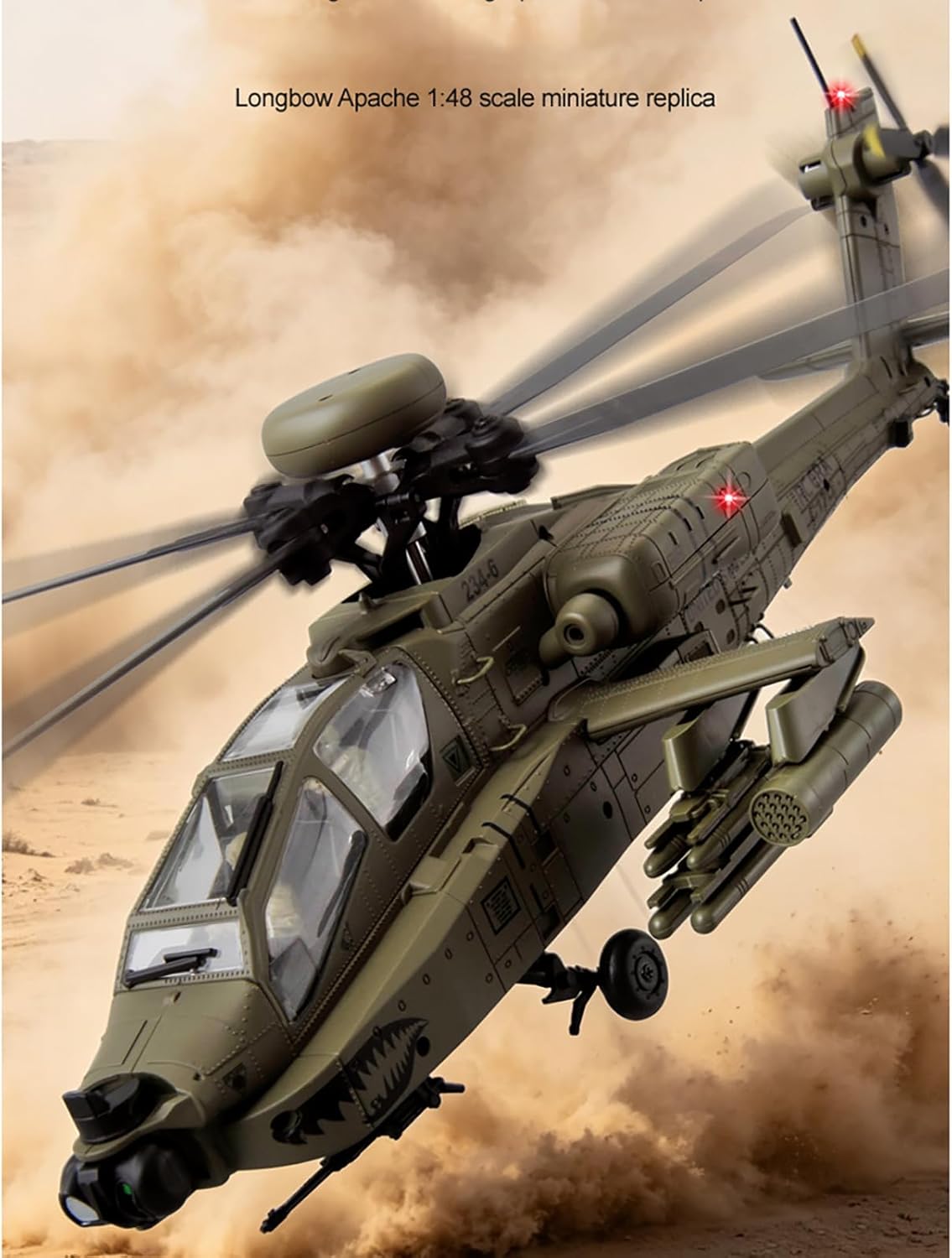 310MM 6CH C170 AH-64D Remote C - đánh giá và giá Rc Helicopter Large