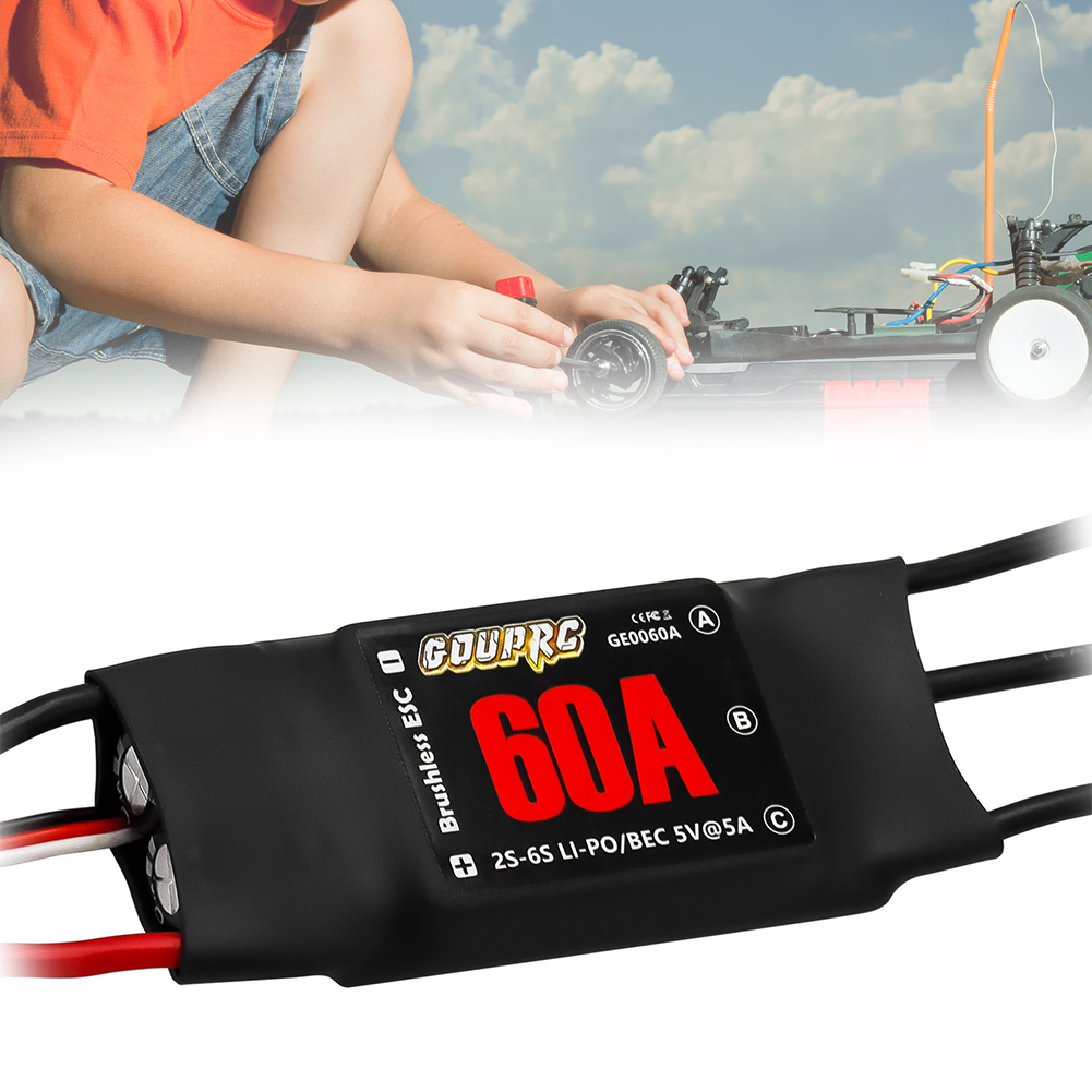 60A Brushless ESC 2-6S Electri - đánh giá và giá Rc Helicopter Electric