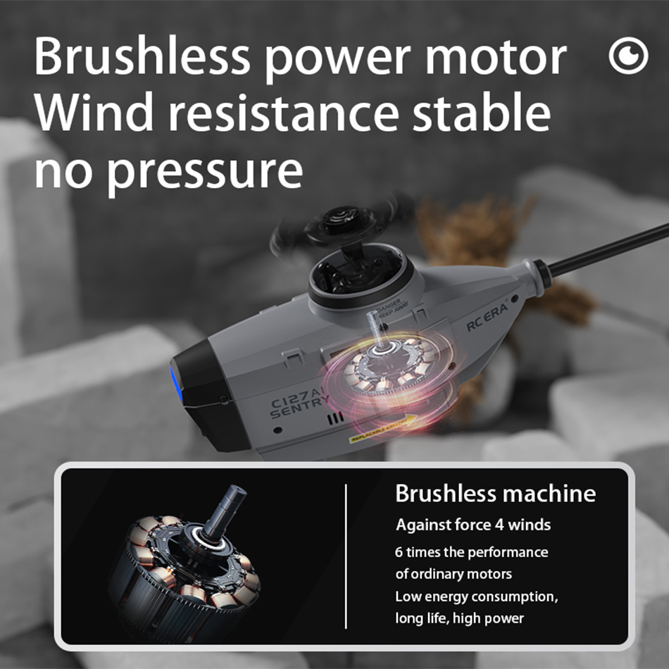 RC ERA C127 AI Mini Brushless  - đánh giá và giá Rc Helicopter Single Rotor