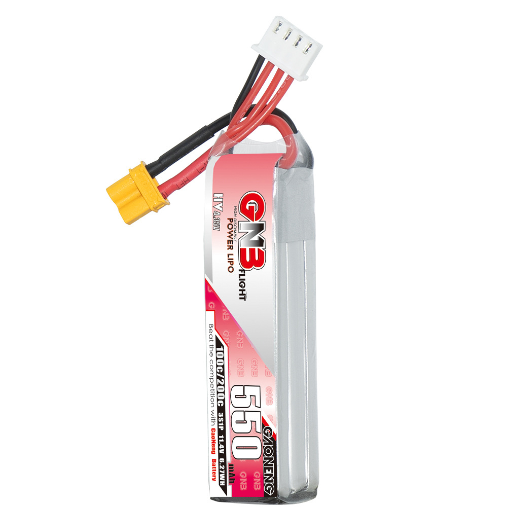 GNB HV 11.4V 550mAh 100C/200C  - đánh giá và giá Rc Helicopter Parts