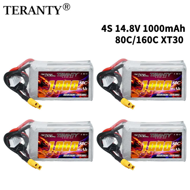 TERANTY 4S 1000mAh 14.8V 80C/1 - đánh giá và giá Rc Helicopter Parts