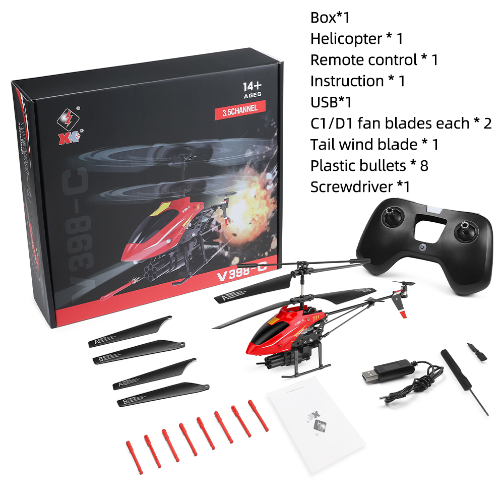 Wltoys RC Helicopter V398-C Pl - đánh giá và giá Rc Helicopter Gyro