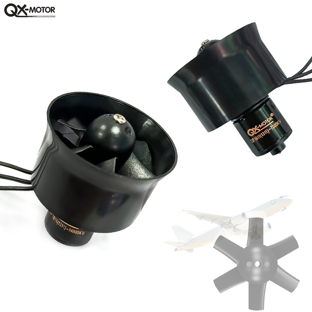 QX-MOTOR 30MM EDF QF1611 6 Bla - đánh giá và giá Rc Helicopter Blade
