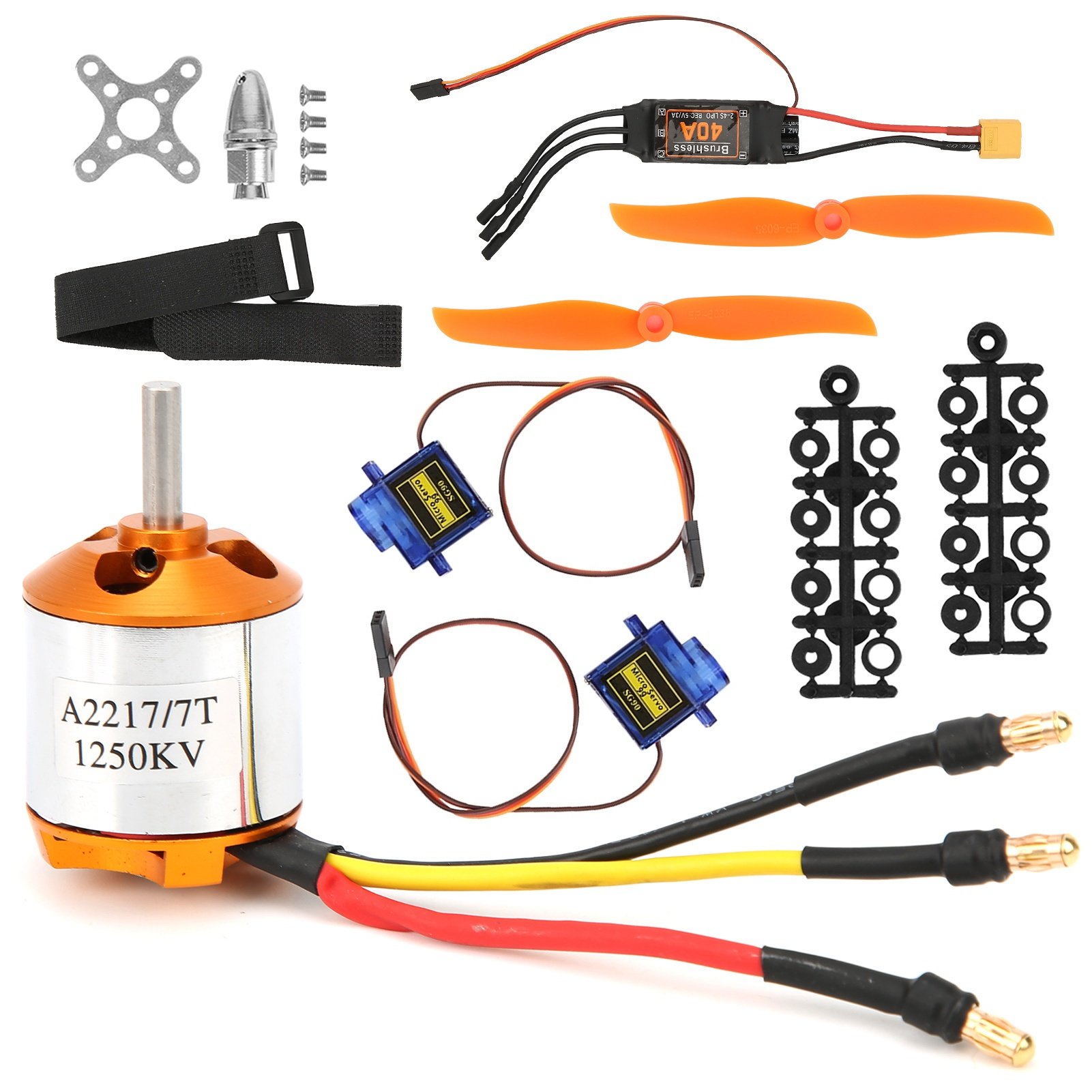 2217 KV1250 Motor 8060 Propell - đánh giá và giá Rc Helicopter Motor