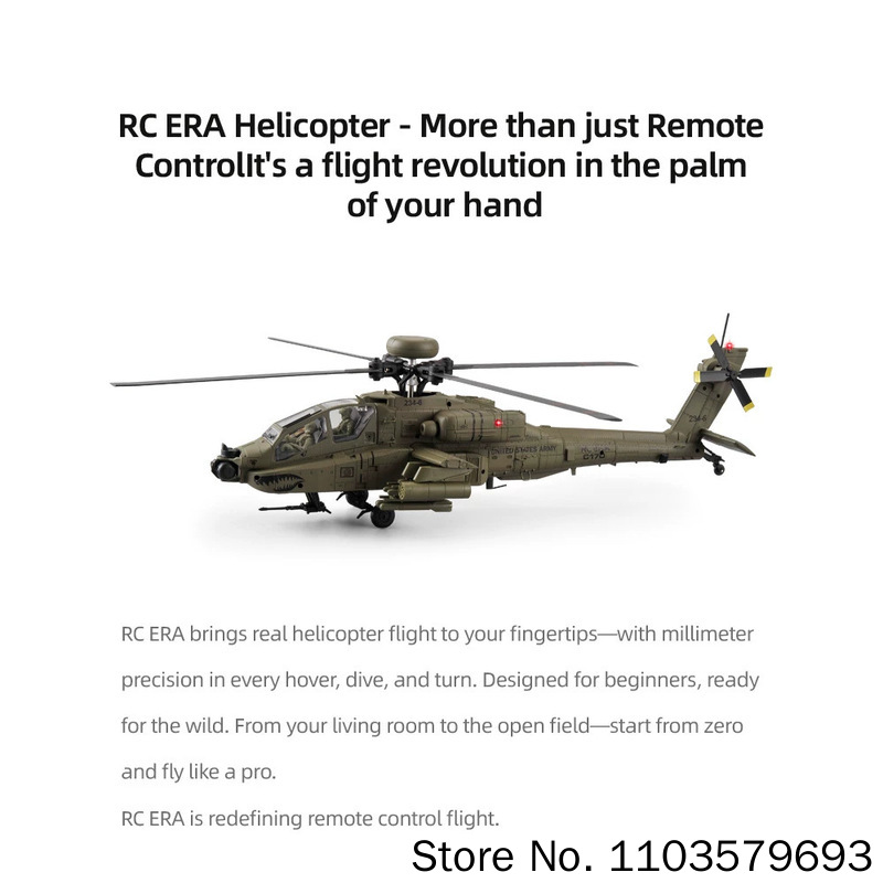 Rc Era Rc Helicopter Ah 64d Ap - đánh giá và giá Rc Helicopter Single Rotor