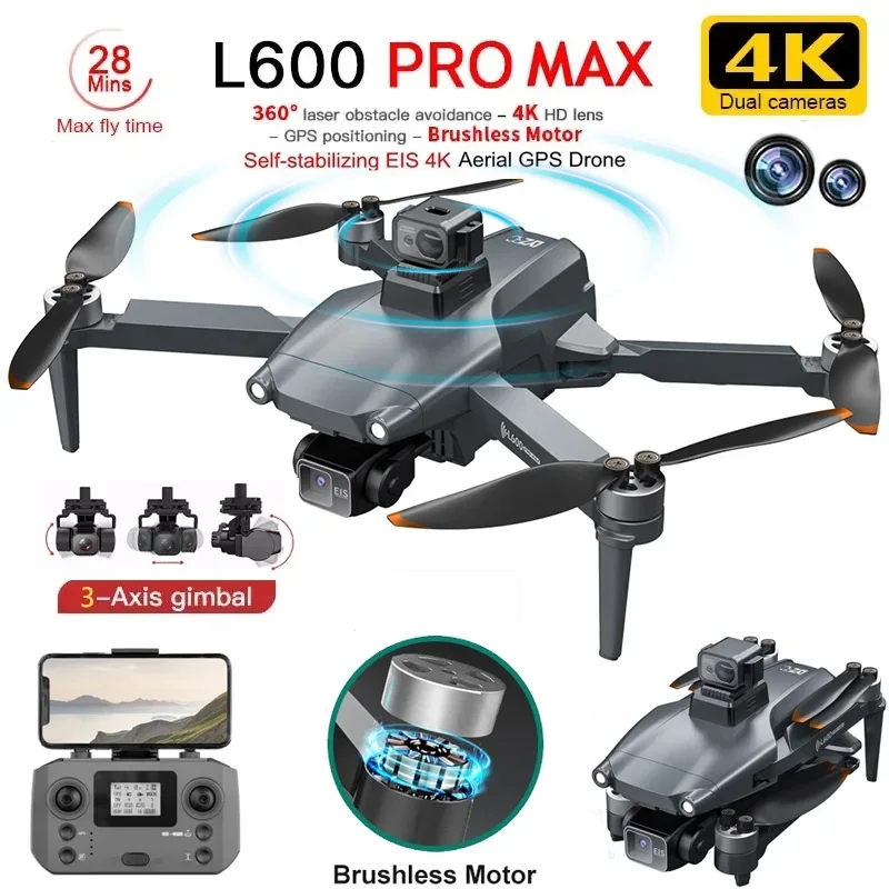 L600 PRO MAX GPS Drone Profess - đánh giá và giá Rc Helicopter Case