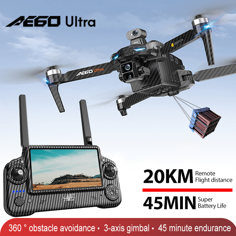 AE60 GPS Drone Professional 8K - đánh giá và giá Rc Helicopter Electric