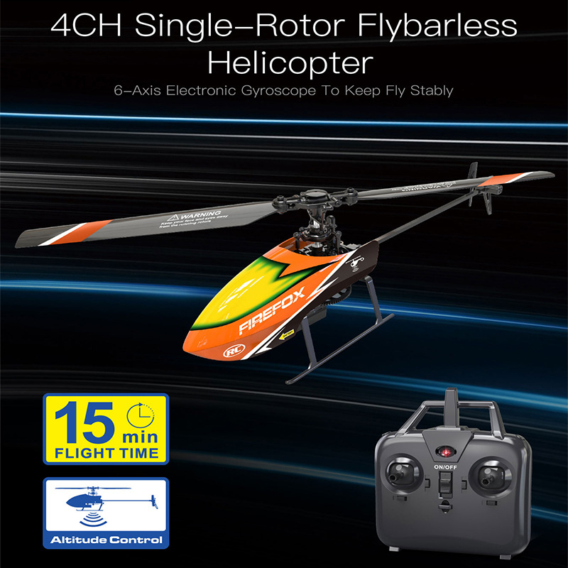 Single-Rotor Flybarless RC Hel - đánh giá và giá Rc Helicopter Single Rotor