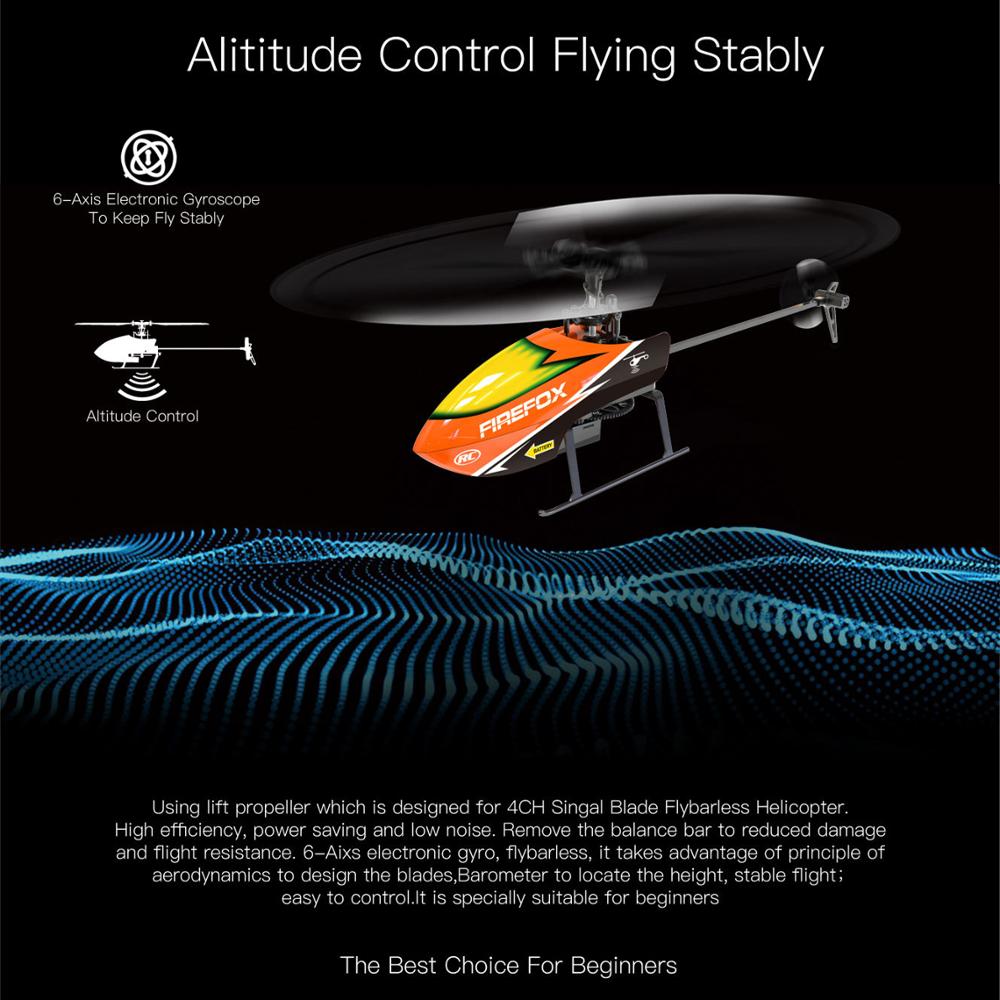 Single-Rotor Flybarless RC Hel - đánh giá và giá Rc Helicopter Single Rotor