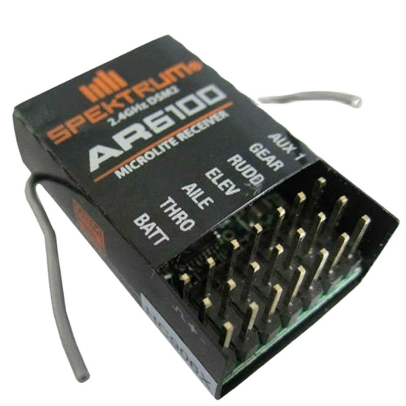 AR6100 DSM2 RC Đầu Thu 2.4GHz  - đánh giá và giá Rc Helicopter Battery