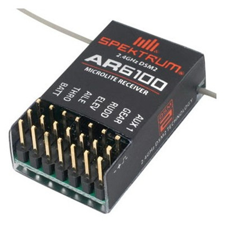 AR6100 DSM2 RC Đầu Thu 2.4GHz  - đánh giá và giá Rc Helicopter Battery