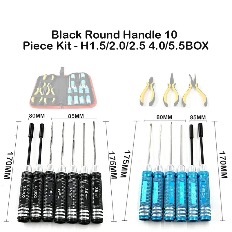 10pcs/set Ball Link 10 in 1 RC - đánh giá và giá Rc Helicopter Tool Kit
