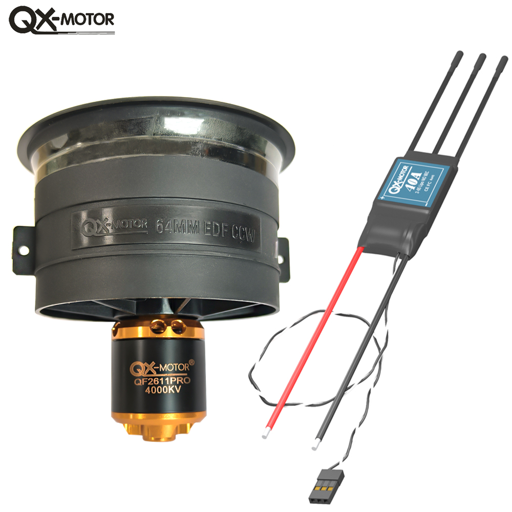 QX-MOTOR 5 Blades 64mm EDF Duc - đánh giá và giá Rc Helicopter Blade