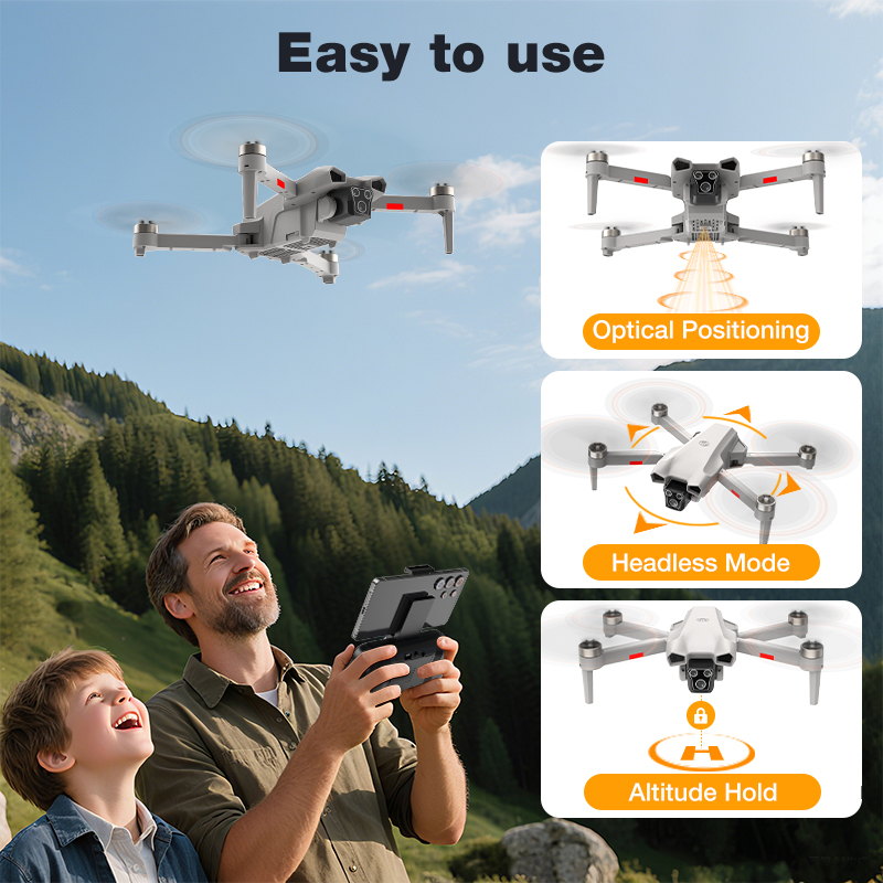 NEW Hot L017 Pro Drone Brushle - đánh giá và giá Rc Helicopter Electric